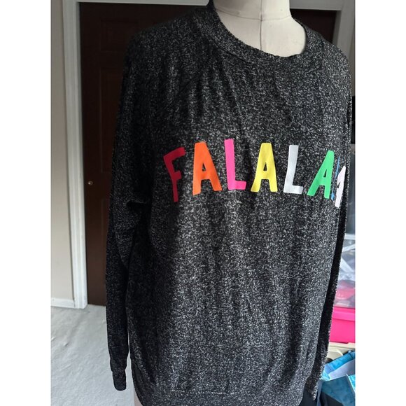 PINK Victoria's Secret Women Sweatshirt Size XS Gray Soft Falalala & matching pa - Picture 7 of 7